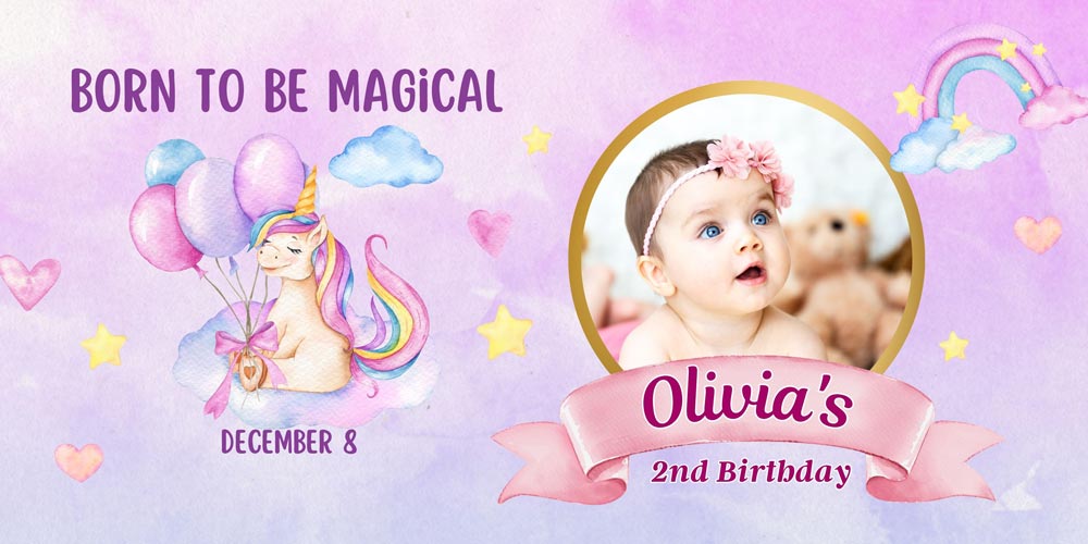 Born To Be Magical 2nd Birthday