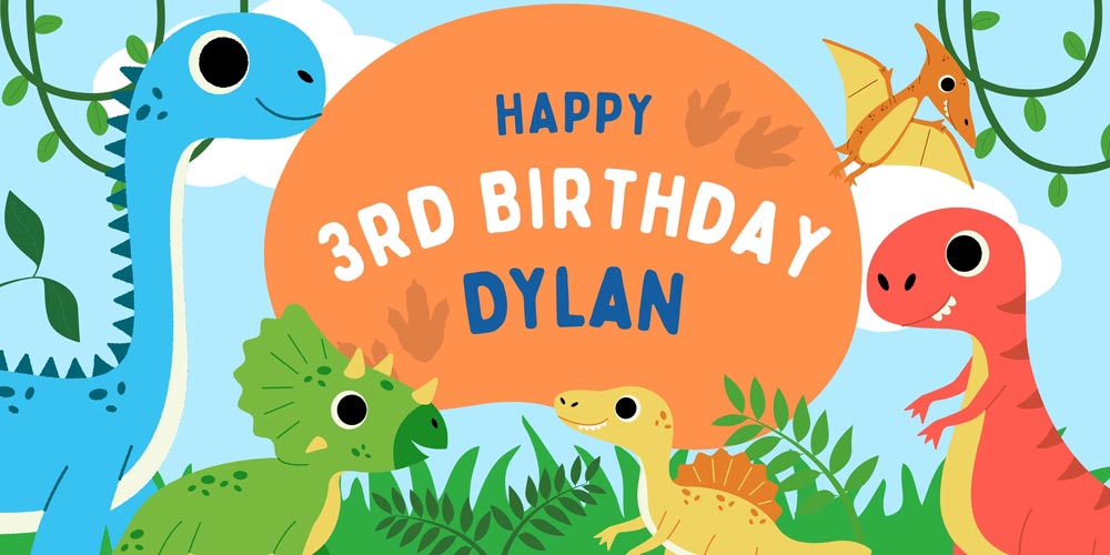 Happy 3rd Birthday Dylan