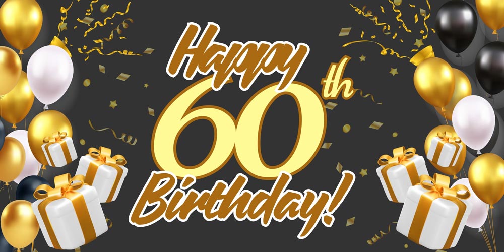 Happy 60th Birthday Gift