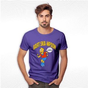 Bart Ska Mpson T Shirt