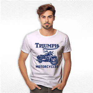 Bob Dylan Triumph Motorcycle Shirt