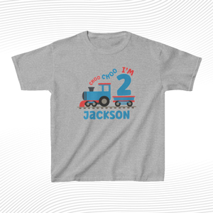 Custom Choo Choo I'm T Shirt 2nd Birthday For Boy
