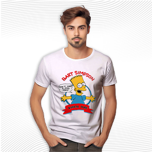 Bart Simpson Don't Have A Cow Man T Shirt