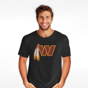 Feather Washington Commanders T Shirt