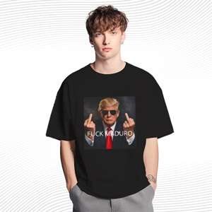 Fuck Maduro Donald Trump Middle Finger T Shirt