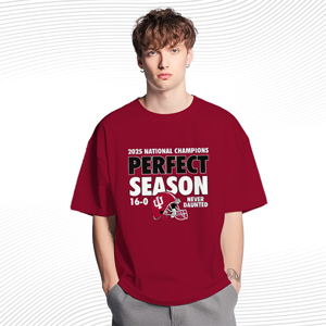 Indiana Hoosiers 2025 National Champions Perfect Season T Shirt