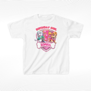 Custom Paw Patrol Birthday T Shirt