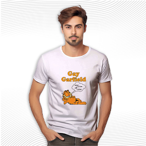 Gay Garfield T Shirt