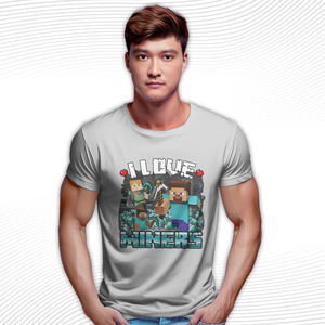 I Love Miners T Shirt