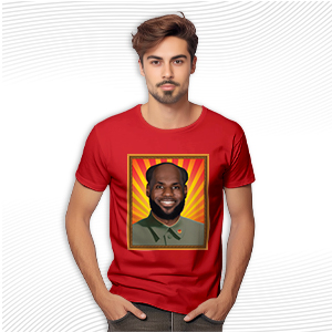 Lebron Mao Zedong T Shirt