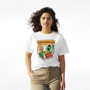 Bart Simpson Blow The Whistle Philadelphia LIX Champs T Shirt