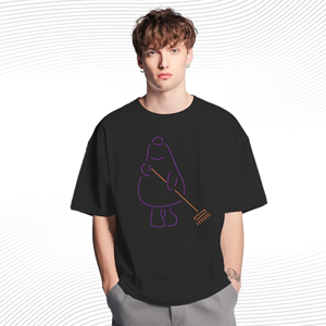 Grimace Sweep New York Yankees, Lucky For Mets T Shirt