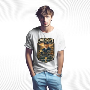 Lou Holtz Notre Dame Legend Play Like A Champion T Shirt