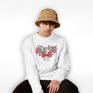 Nurse Coquette Christmas Sweatshirt