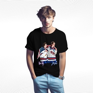 USA Gold Medal Hockey Champion Jack Hughes Quinn Hughes T Shirt