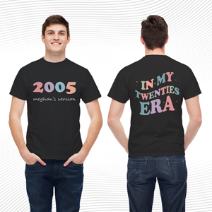 Custom 20th Birthday T Shirt
