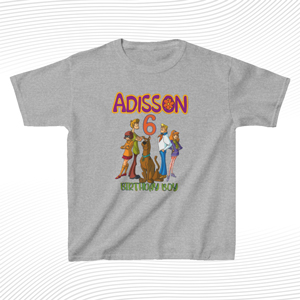 Custom Scoobido Birthday T Shirt