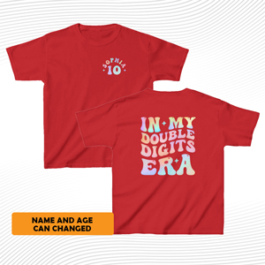 Custom 10th Birthday T Shirt