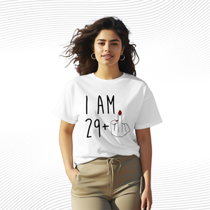I Am 29 Plus Middle Finger Funny 30th Birthday T Shirt