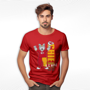 Kansas Chiefs Wolf T Shirt