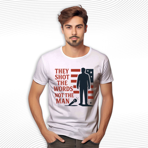 They Shot The Words Not The Man T Shirt