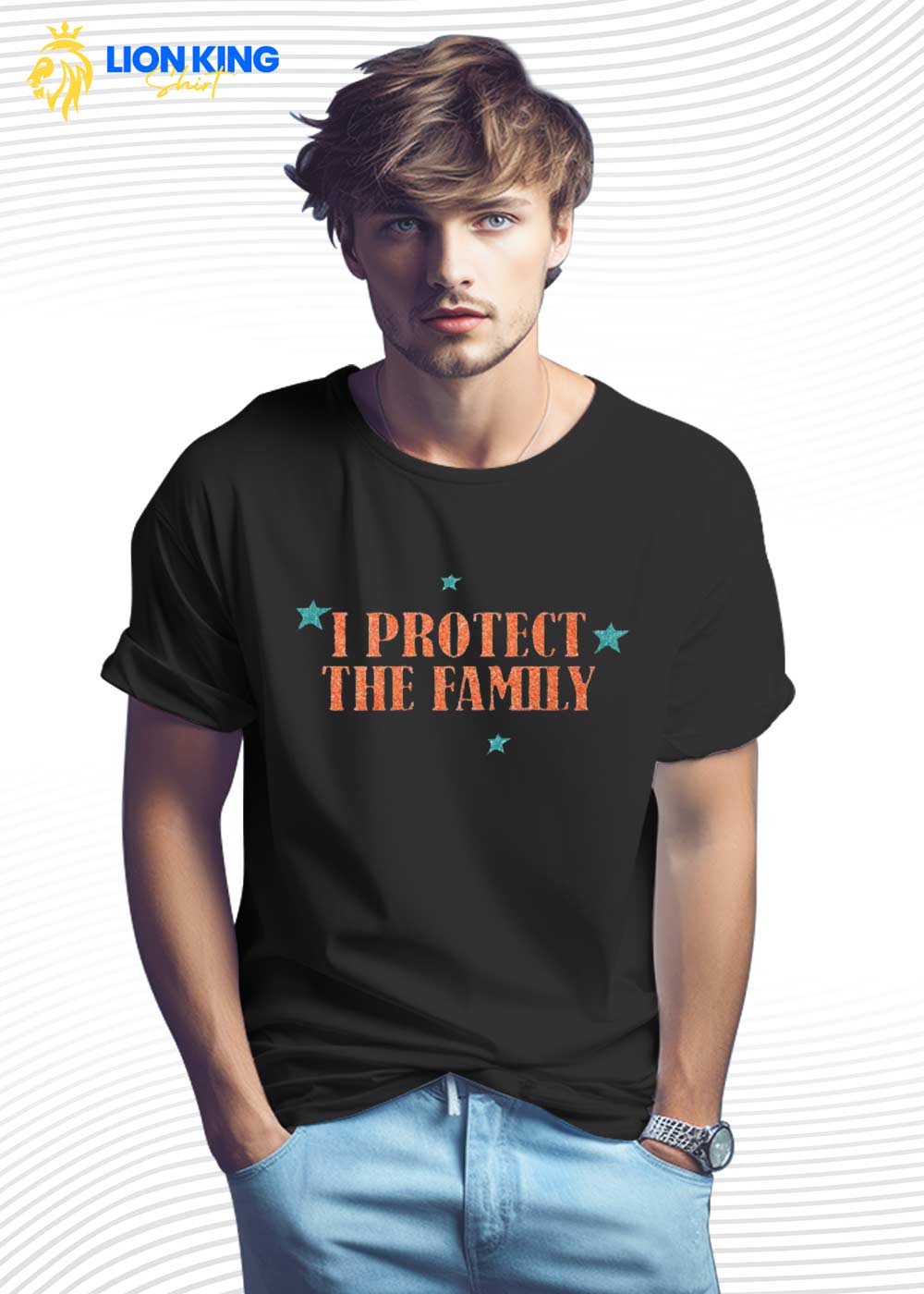 I Protect The Family Shirt Vintage Comfort For Guardians At Home I Protect The Family Shirt
