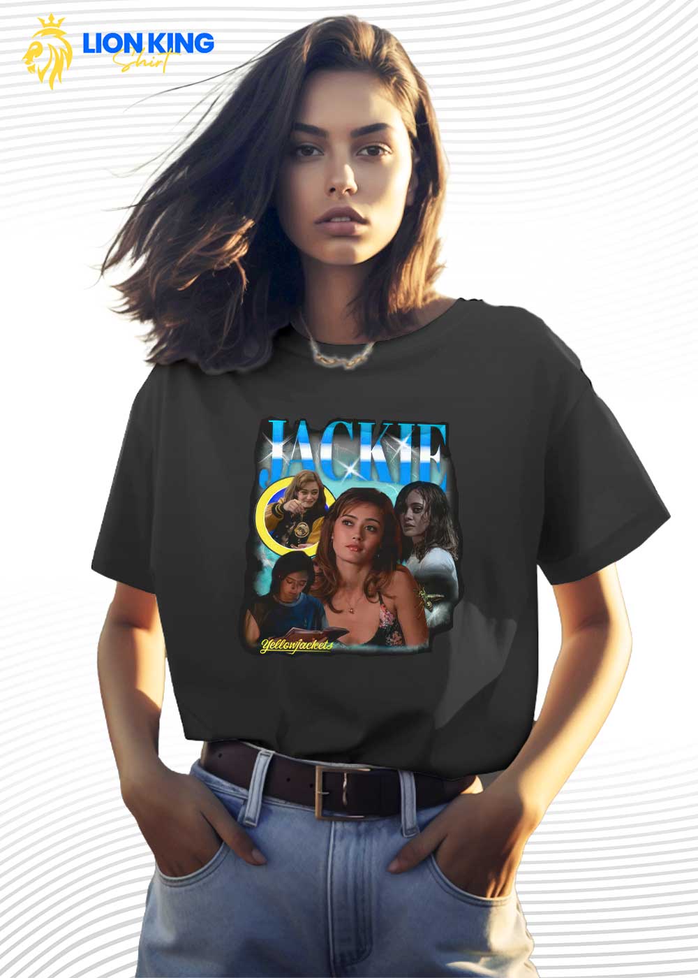 Jackie Taylor Yellowjackets Shirt Throwback Tee For Fans Jackie Taylor Yellowjackets Shirt