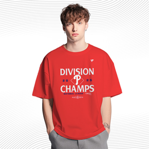 Phillies Fanatics 2025 NL East Division Champions T Shirt