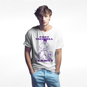 Post Taco Bell Clarity Shirt Funny Streetwear For Meme Lovers Post Taco Bell Clarity T Shirt