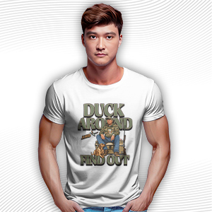 Trump Duck Around And Find Out T Shirt