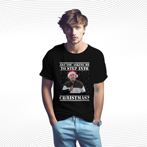 Are You Asking Me Step Into Christmas Smithy & Nessa T Shirt