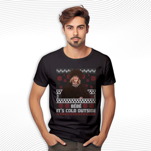 Bebe It's Cold Outside Christmas T Shirt