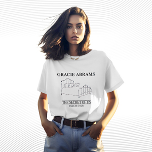 Gracie Abrams The Secret Of Us Deluxe Tour T Shirt