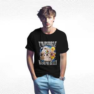 I am Pibble Wash My Belly T Shirt