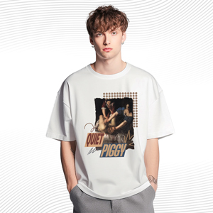 Quiet Piggy Feminist T Shirt