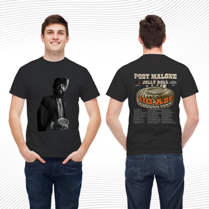Post Malone x Jelly Roll The Big Ass Stadium Tour T Shirt