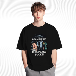 Beam Me Up This Place Sucks Robin Buckley T Shirt
