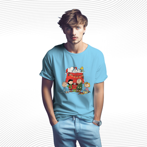 Charlie Brown, Snoopy, Peanuts Christmas T Shirt